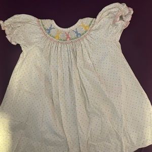 Amanda Remembered smocked Easter dress